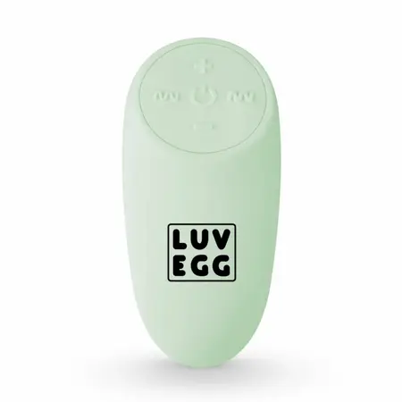 Luv Egg Zeleni daljinski upravljani silikonski intimni uređaj 12 modova
