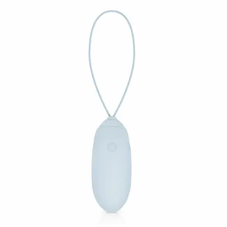 LUV EGG Blue silikonsko intimno jaje na daljinsko upravljanje, 12 modova, vodootporno