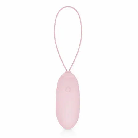 LUV EGG roze bežični silikonski vibrirajući sistem, 12 modova, vodootporan