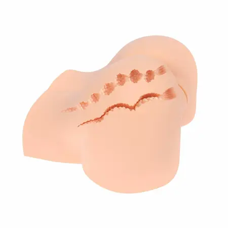 Kokos Alice+ Anatomski intimni model Dual-Entry Soft Touch 22 cm