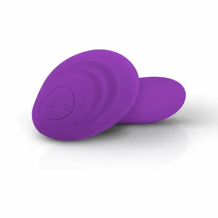 EasyToys Purple Pleaser punjivi intimni vibrator sa daljinskim upravljačem