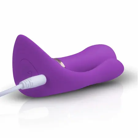 EasyToys Purple Pleaser punjivi intimni vibrator sa daljinskim upravljačem