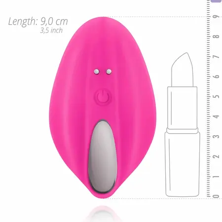 EasyToys Mini silikonski intimni sistem sa daljinskim upravljačem, 12 modova, roze