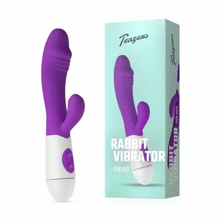 Teazers Rabbit ljubičasti vibrator sa višestrukim modovima stimulacije