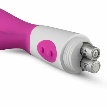 Teazers Pink silikonski rabbit vibrator sa dvostrukom stimulacijom, 10 modova vibracije, vodootporan