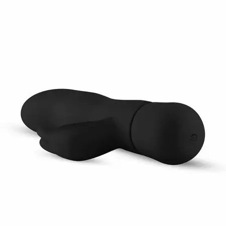 EasyToys Mad Rabbit silikonski intimni masažer crni, sa više brzina