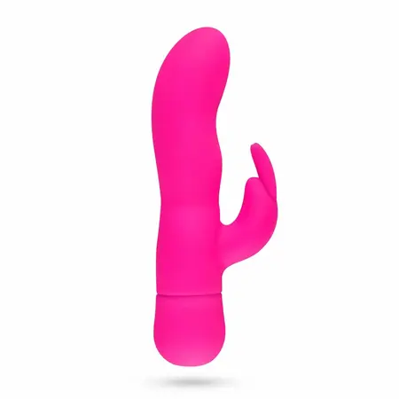 EasyToys Mad Rabbit Pink intimni dvojni akcioni silikonski uređaj
