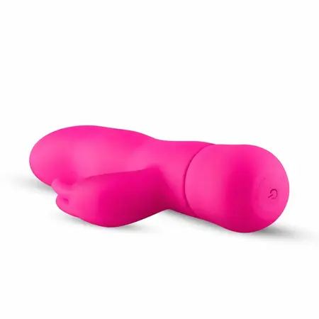 EasyToys Mad Rabbit Pink intimni dvojni akcioni silikonski uređaj