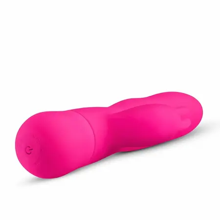 EasyToys Mad Rabbit Pink intimni dvojni akcioni silikonski uređaj