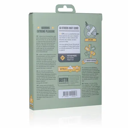 BUTTR Gauntlets Extra Durable Latex Protective Gloves Black