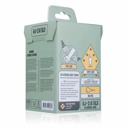 BUTTR GleamingJack Silikonski Intimni Sistem za Čišćenje 225ml Crna