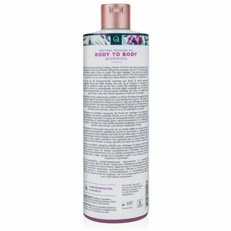 Exotiq Body To Body Warming Massage Oil 500ml - Formula dugotrajnog efekta
