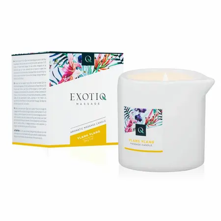 Exotiq Masažna Sveća Ylang Ylang 200g - Aromatična Formula za Opuštanje