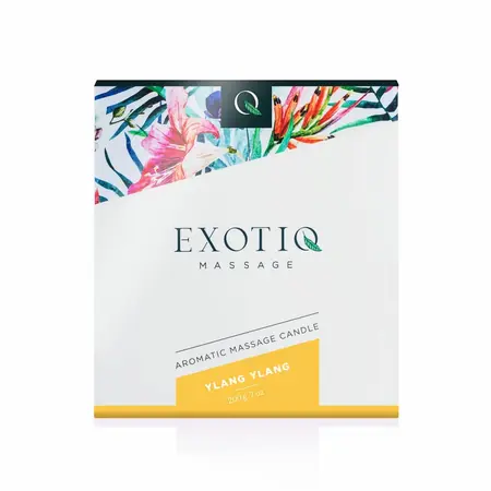 Exotiq Masažna Sveća Ylang Ylang 200g - Aromatična Formula za Opuštanje