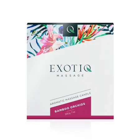 Exotiq Masažna Svetla Bambus Orhideje 200g - Aromatična Masažna Svetla sa Uljem