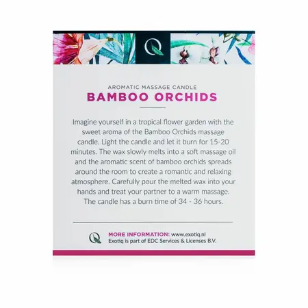 Exotiq Masažna Svetla Bambus Orhideje 200g - Aromatična Masažna Svetla sa Uljem
