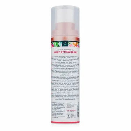 Exotiq Massage Oil Sweet Strawberry 100ml Nourishing Formula
