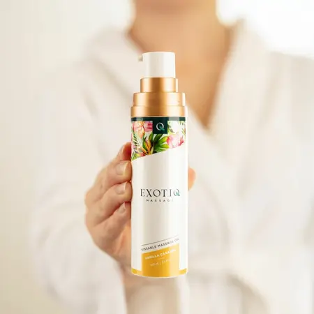 Exotiq Masažno Ulje Vanila & Karamel 100ml - Nega Aromatična Formula