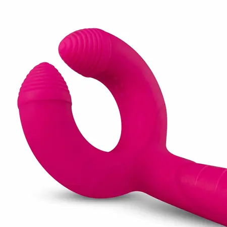 EasyToys Parovi Intimni Dvostrani Vibrator, Vodootporan, USB Punjenje