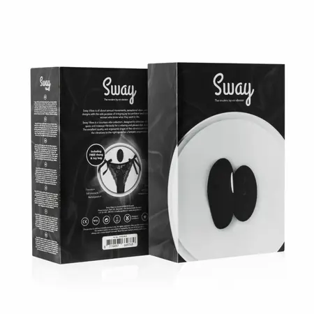 Sway Vibes No. 3 Black - Wearable Silicone Remote-Controlled System S-L