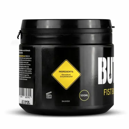 BUTTR Fisting Maslac 500 ml - Dugotrajni Gusti Lubrikant Tegla