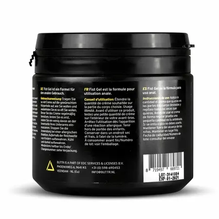 BUTTR Profesionalni Gel 500ml - Gusti Vodeni Intimni Lubrikant