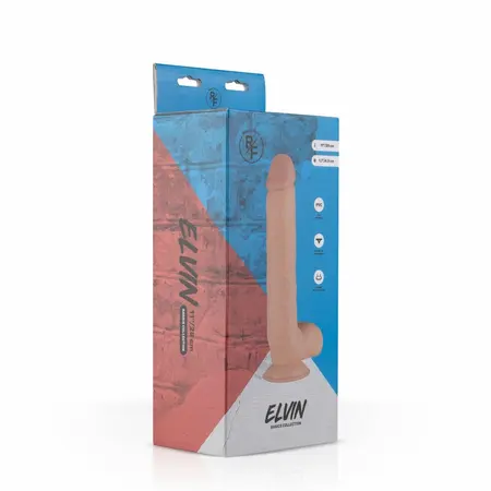 Elvin XL Intimni Model sa Usisnom Bazom 27.5 cm - Fleksibilni Silikon