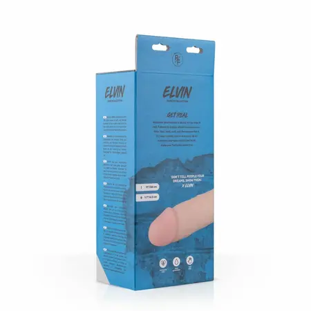 Elvin XL Intimni Model sa Usisnom Bazom 27.5 cm - Fleksibilni Silikon
