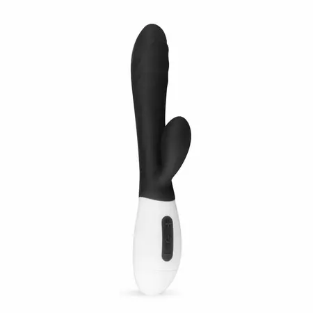 Teazers Rabbit Series punjivi silikonski intimni uređaj crne boje