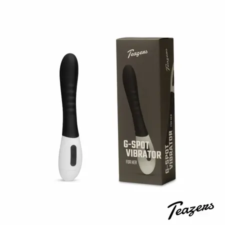 Teazers G-Spot Intimni Uređaj Crni 30 Brzina Meki Silikon USB