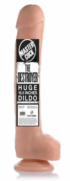 Blush Novelties The Destroyer XXL Intimna Mašina sa Usisnom Čašom Crna
