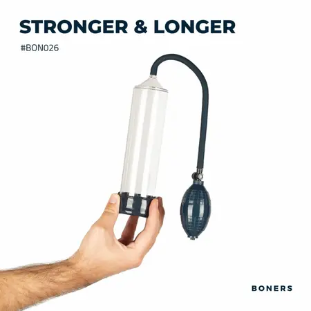 Boners Vakum Pumpa za Povećanje Br.1 - Kompaktna Veličina, Crna