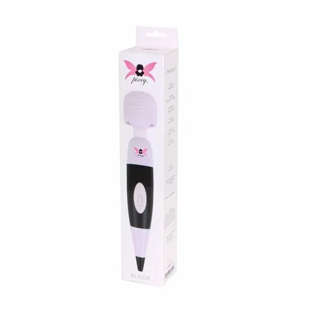 Pixey Wand Massager Black - Professional Corded Body Relaxation Device