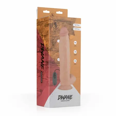 Dwayne XL Silicone Vibrating Machine sa daljinskim upravljanjem, 10 modova, boja kože