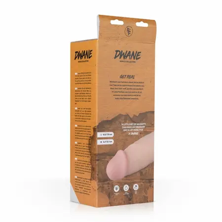 Dwayne XL Silicone Vibrating Machine sa daljinskim upravljanjem, 10 modova, boja kože