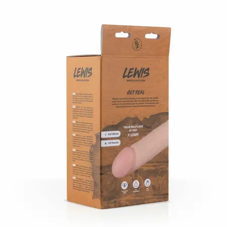FeelzToys Lewis Anatomski Vibrirajući Model sa Daljinskim Upravljanjem, 10 Režima
