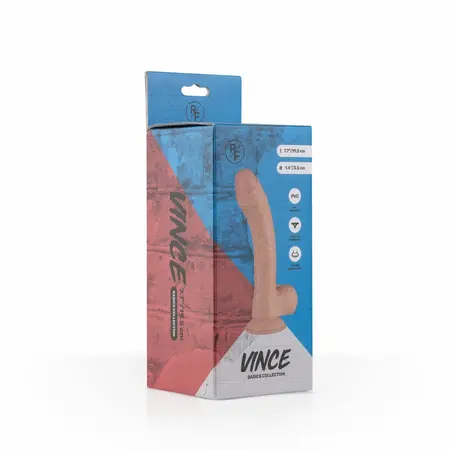 Real Fantasy Vince Silikonski Intimni Model 19.5 cm sa Usisnom Bazom