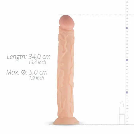 Real Fantasy Shawn XL Intimni Silikonski Model sa Usisnom Bazom, 24 cm