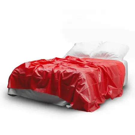 EasyToys Vinil zaštitni list Crvena 230x160 cm, vodootporan