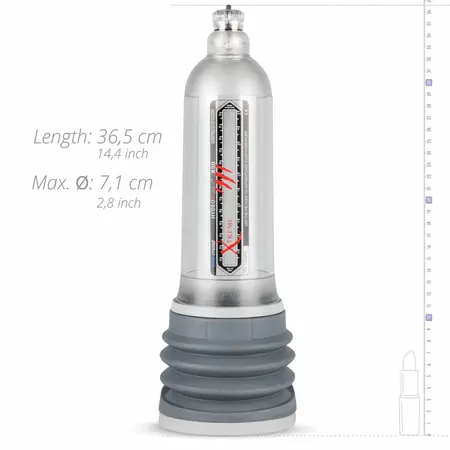 Bathmate HydroXtreme 11 Prozirni - Napredni Hidro Sistem za Poboljšanu Kontrolu