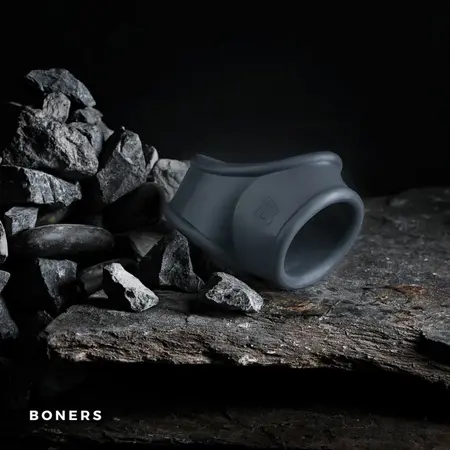 Boners Grey Support Ring – Fleksibilni anatomski pojačivač, veličina M