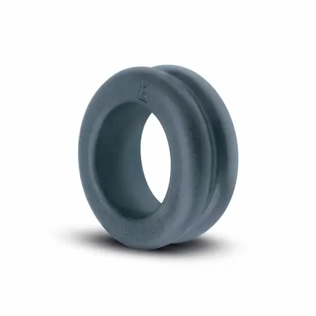 Boners Double Design silikonski prsten podesivi crni 2-u-1 sistem