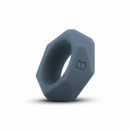 Boners Diamond Silicone Support Ring Grey - Thick, Flexible Design