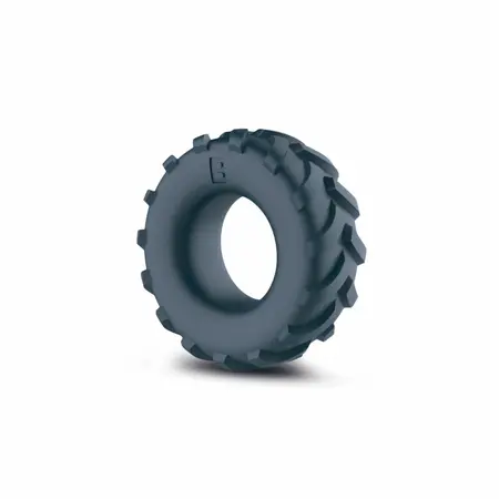 Boners Tire Silikonski Potporni Prsten Siva - Rastegljivi Anatomski Model