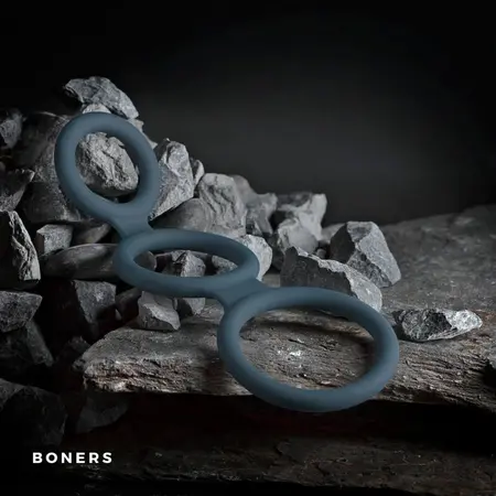 Boners Triple Ring silikonski set, podesivi anatomski sistem podrške