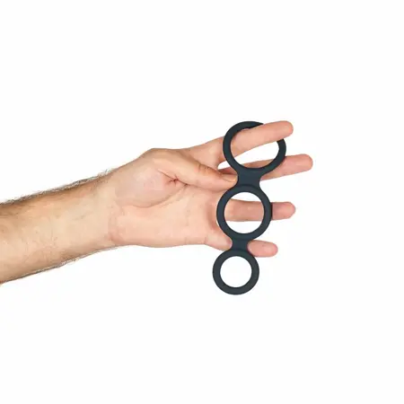 Boners Triple Ring silikonski set, podesivi anatomski sistem podrške