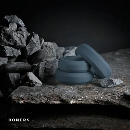 Boners 3 Ring Kit ravni silikonski anatomski set (3 veličine)