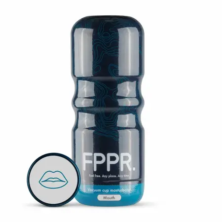 FPPR. Intimate Sleeve White – Kompaktni model u obliku usta