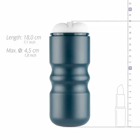 FPPR. Intimate Sleeve White – Anatomski model sa rebrastom unutrašnjošću