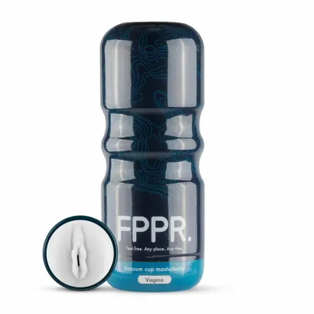 FPPR. Intimate Sleeve White – Anatomski model sa rebrastom unutrašnjošću
